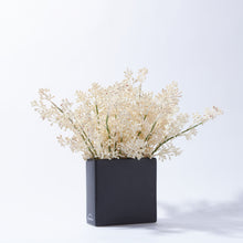 Load image into Gallery viewer, Seeded Clusters in Urban Vase-Cream