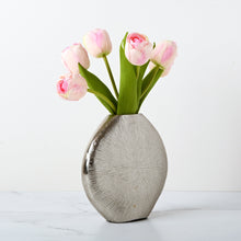 Load image into Gallery viewer, Starburst Vase with Real Touch Tulips