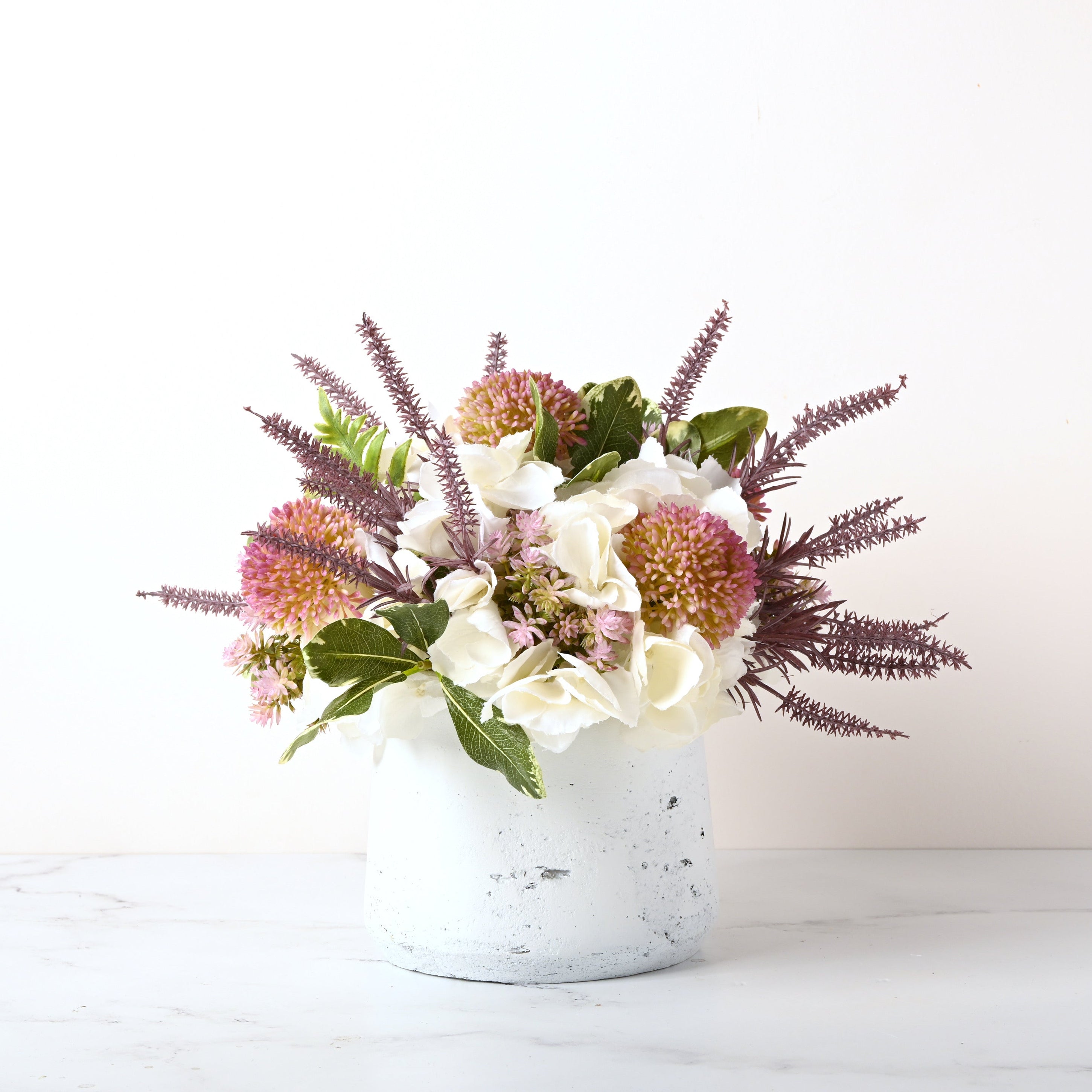 Patt Hydrangea and Alliums