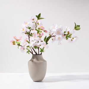 Petite Cherry Blossom in Milan vase