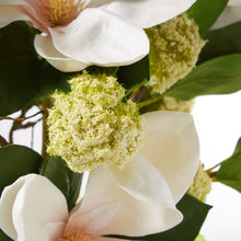 Load image into Gallery viewer, Magnolias and Snowballs-Wh/Gr