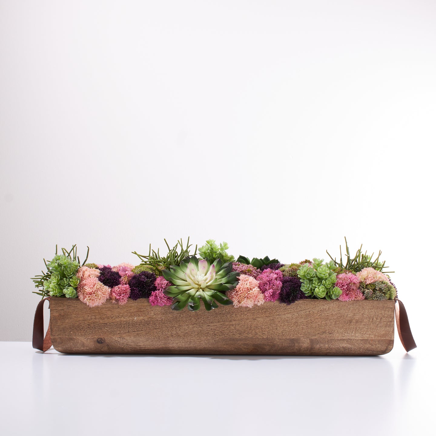 Wooden Trough Sedum