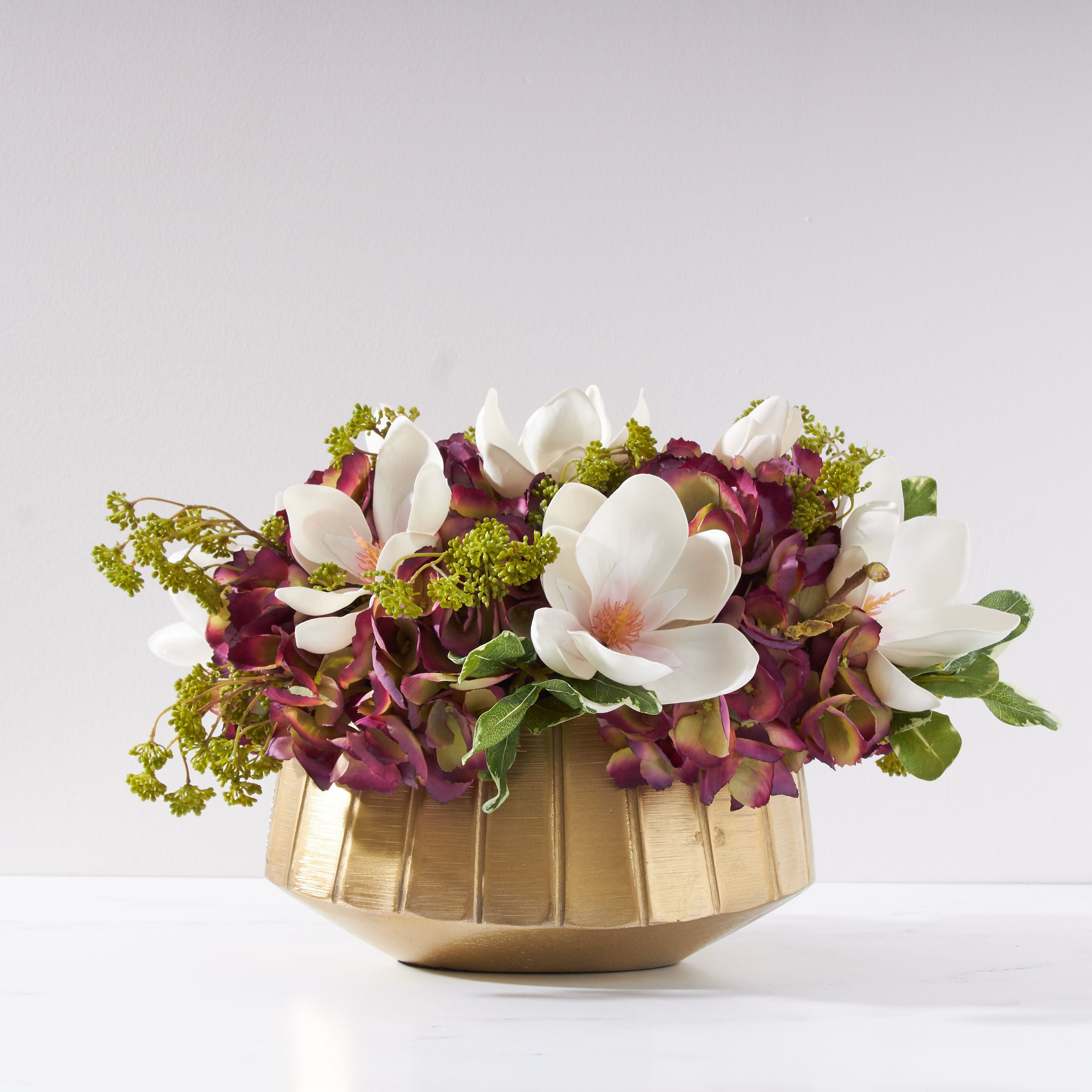 Regal Burgundy Blooming Magnolia