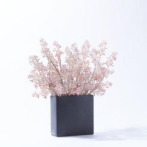 Seeded Clusters in Urban Vase-Soft Pink