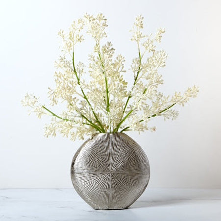 Starburst Vase with Seeded Branches