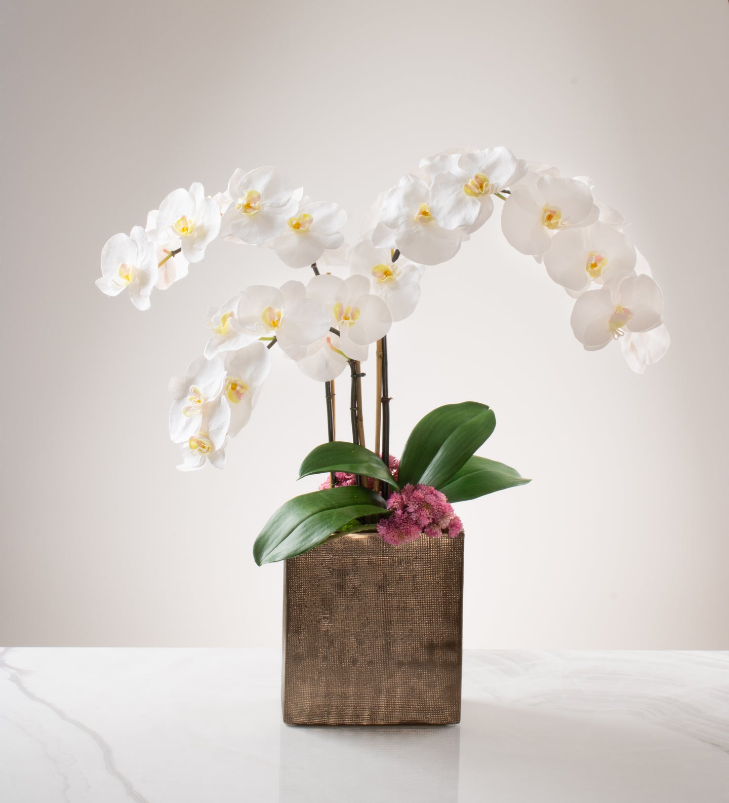 Artisanal Orchids -White