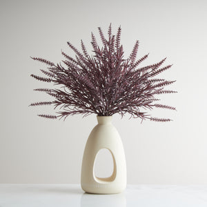 Astilbe in Gold Cage Vase-LV – Fauxever Florals