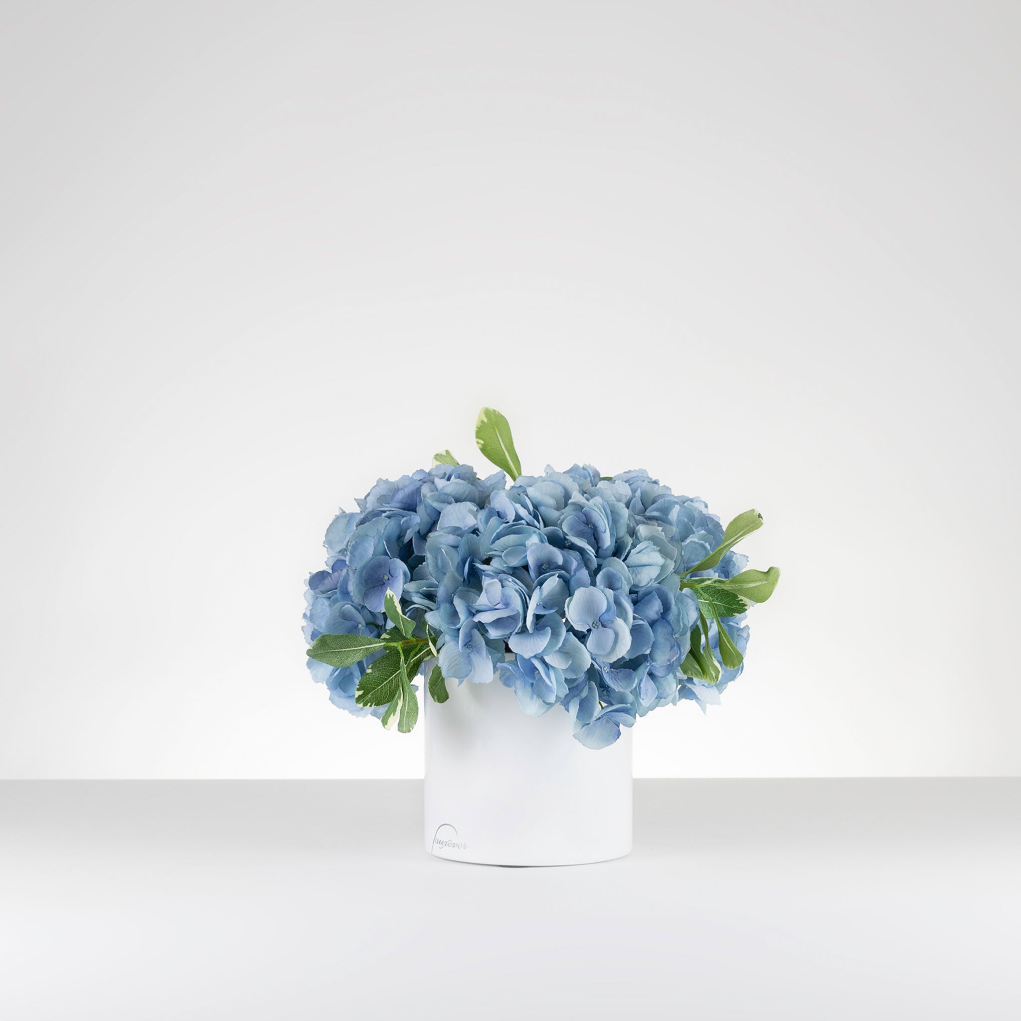 Hydrangea Triplet-Cornflower Blue Item # 827 – Fauxever Florals